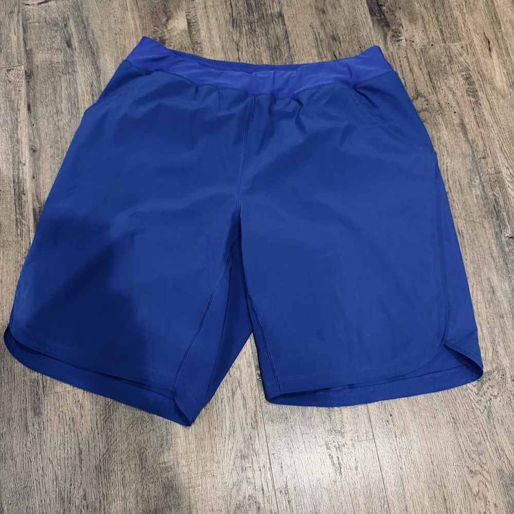 Lands End Womens 18W Royal Blue 11in Modest Quick Dry Board Swim Shorts UPF 50